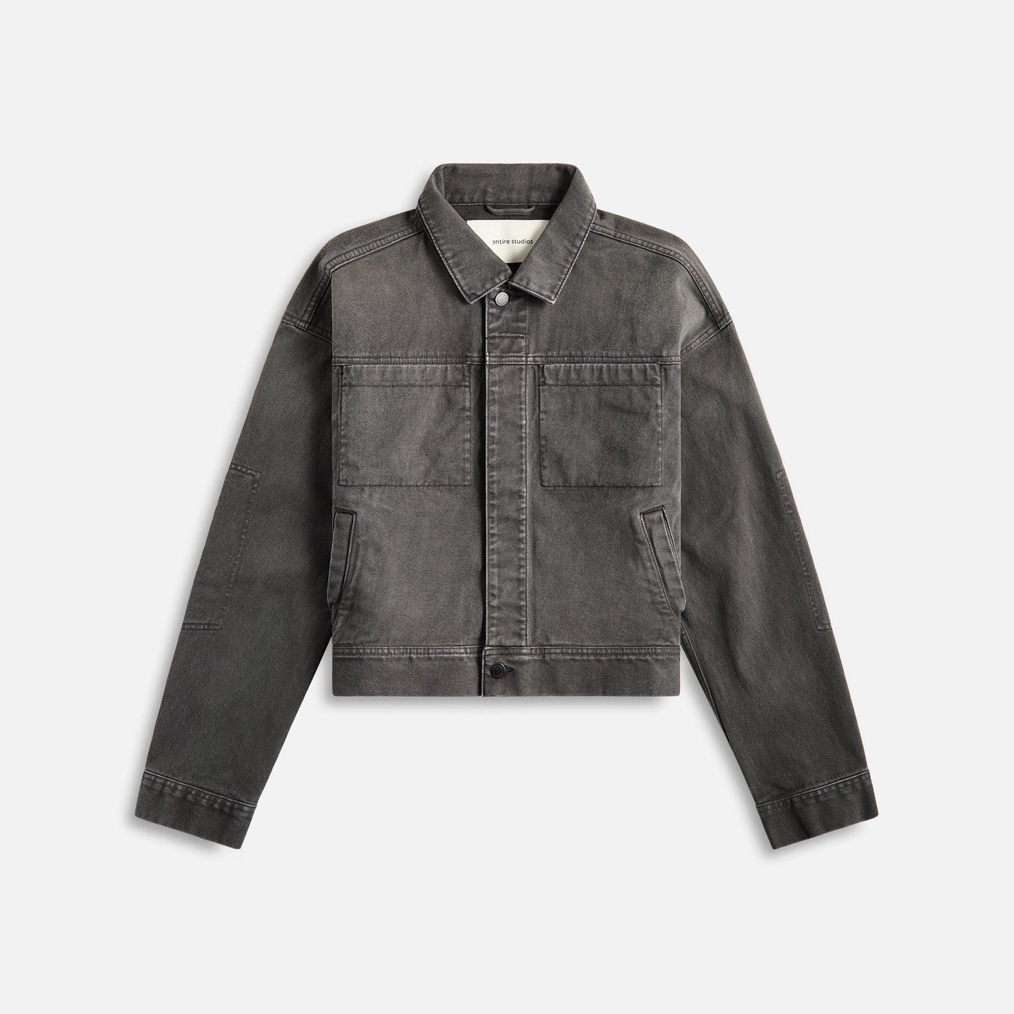 Men Kith Entire Studios Gem Denim Jacket - Stone Light