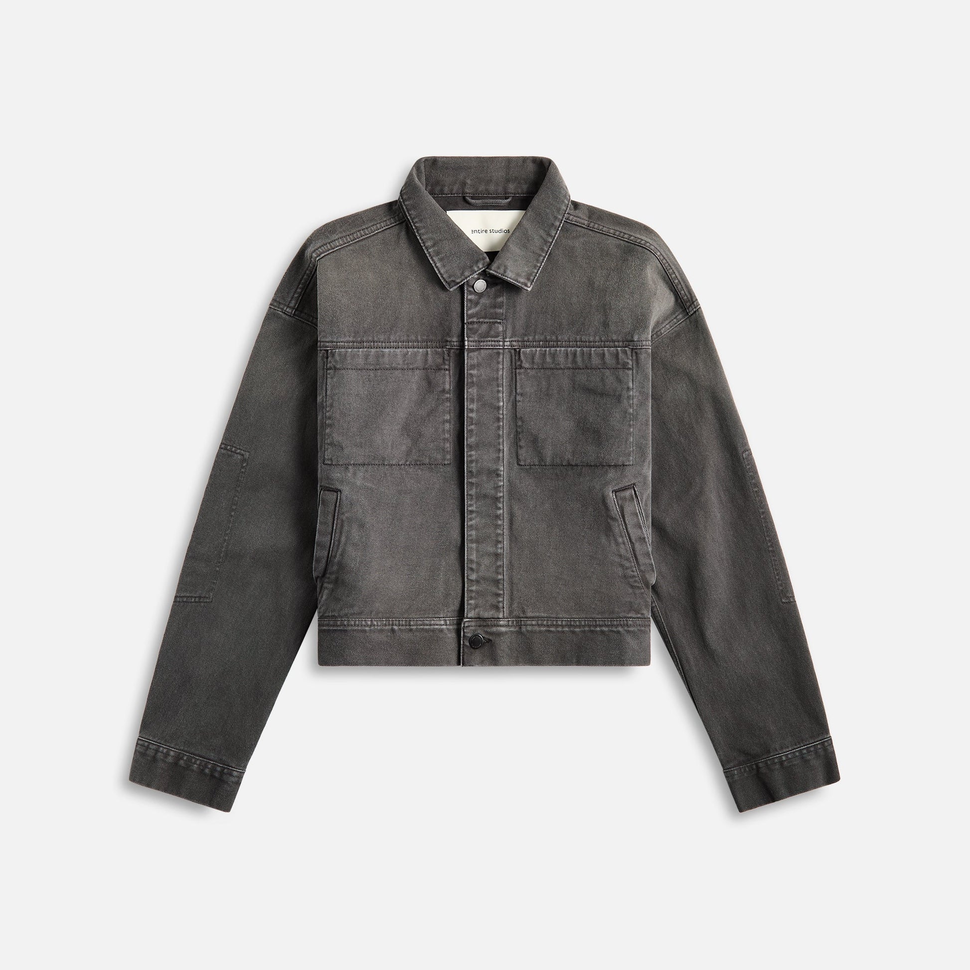 Men Kith Entire Studios Gem Denim Jacket - Stone Light
