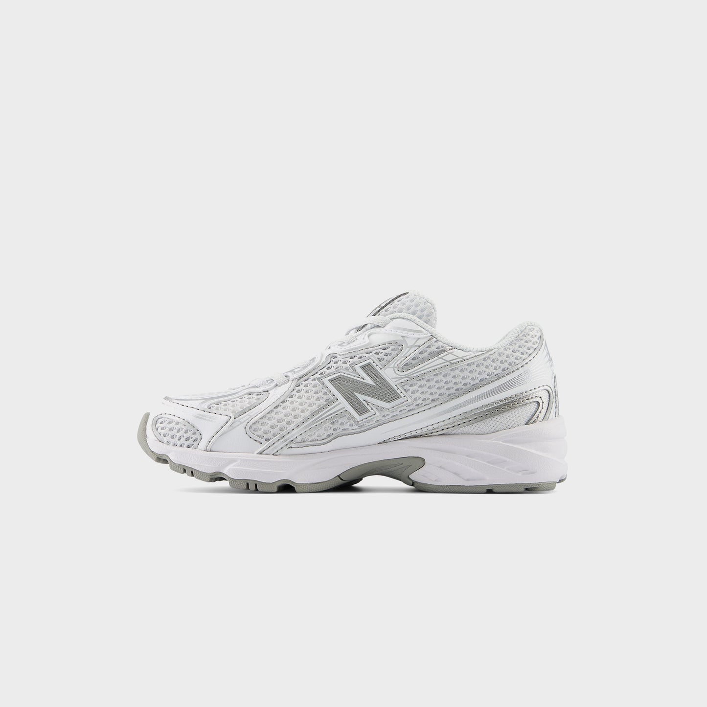 Kids Kith New Balance PS 740 Bungee Lace - White