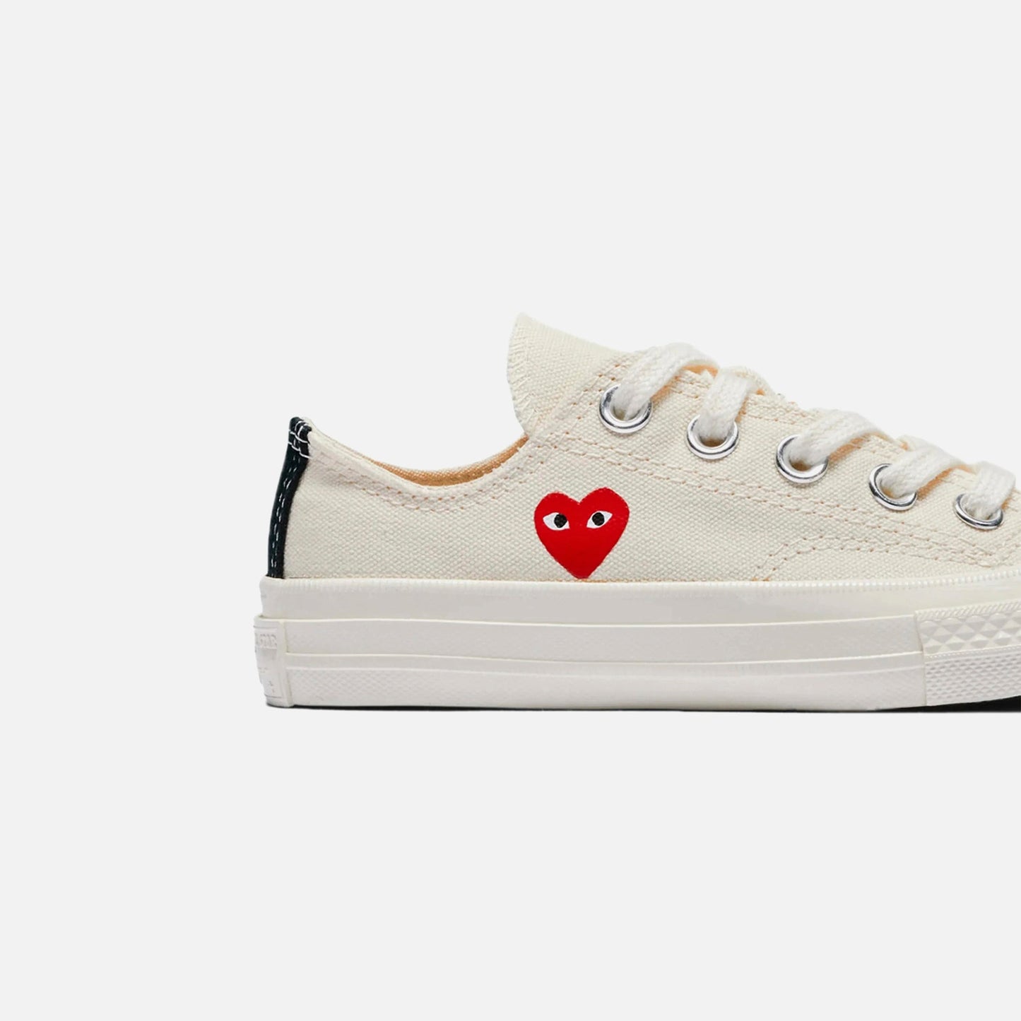 Kids Kith Comme Des Garçons Play x Converse Kids Chuck 70 Low Top - Beige