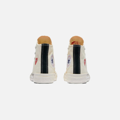 Kids Kith Comme Des Garçons Play x Converse Kids Chuck 70 High Top - Beige