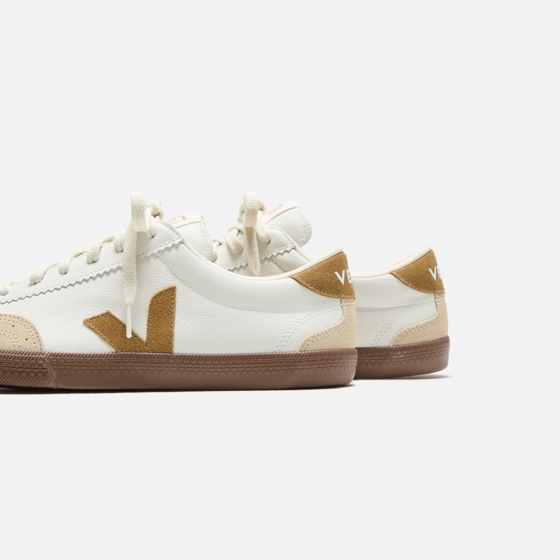 Men Kith Veja Mens Volley - White / Tent Bark