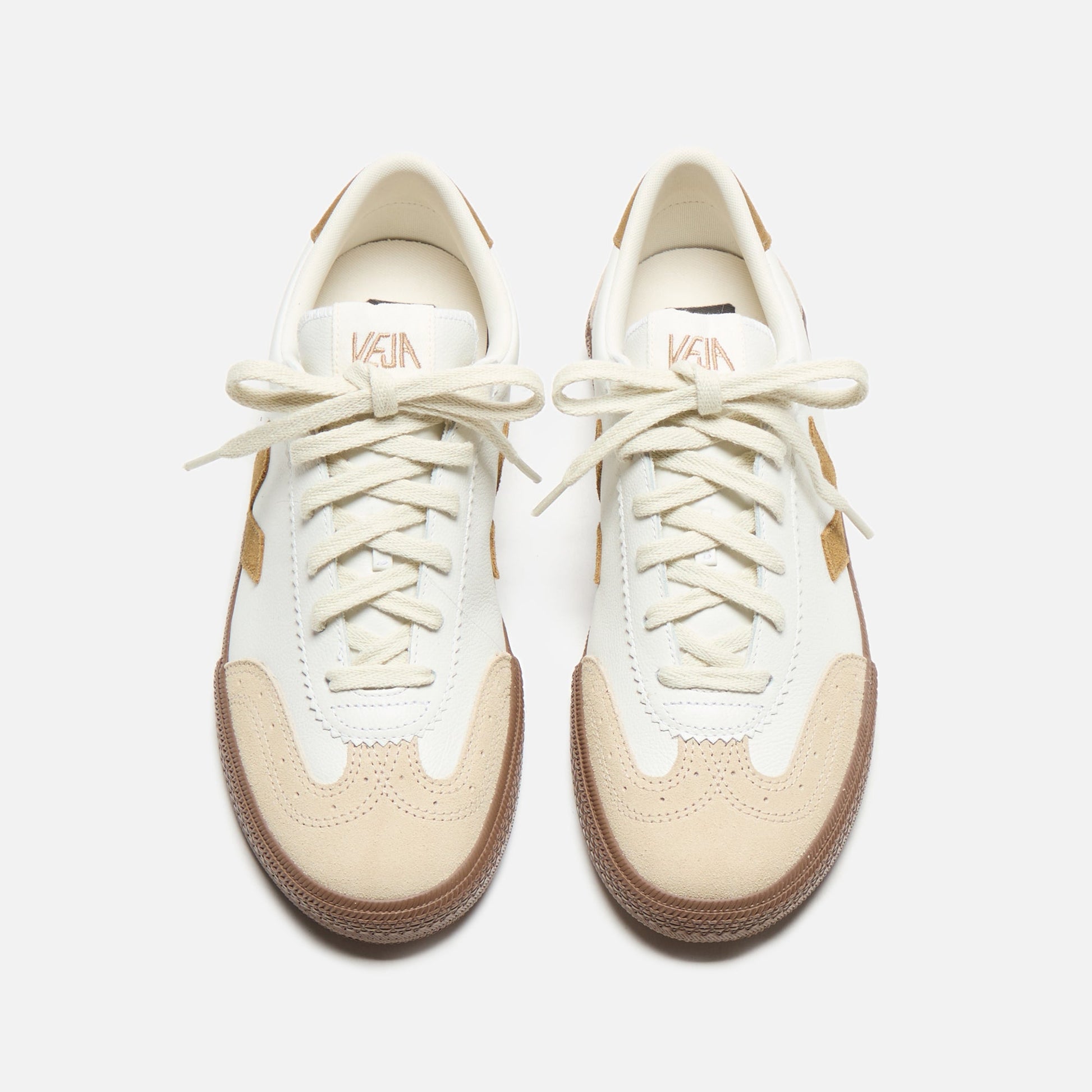Men Kith Veja Mens Volley - White / Tent Bark