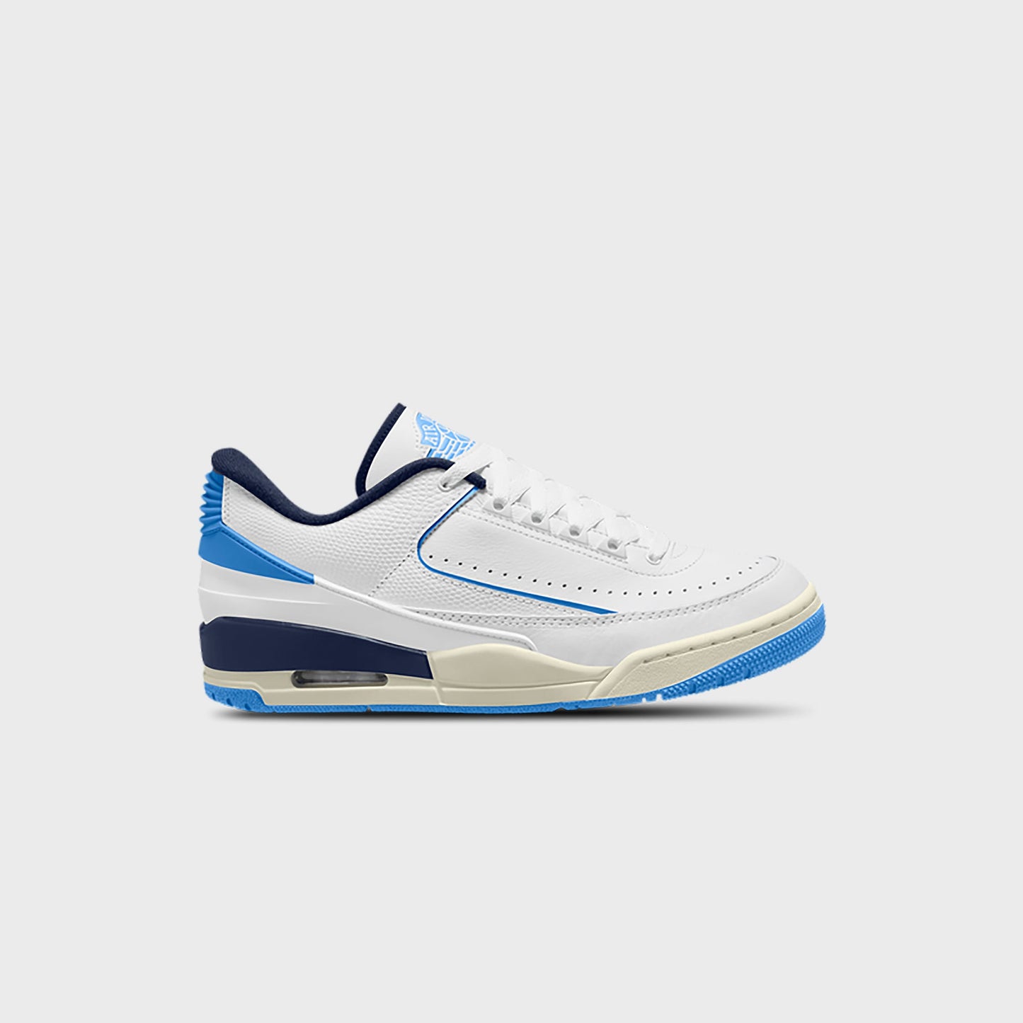Men|Women Kith Jordan Air 2/3 - White / University Blue / Midnight Navy / Sail