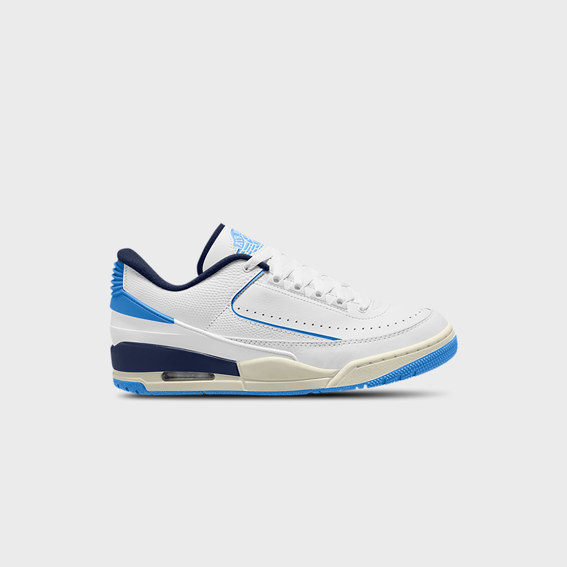 Men|Women Kith Jordan Air 2/3 - White / University Blue / Midnight Navy / Sail