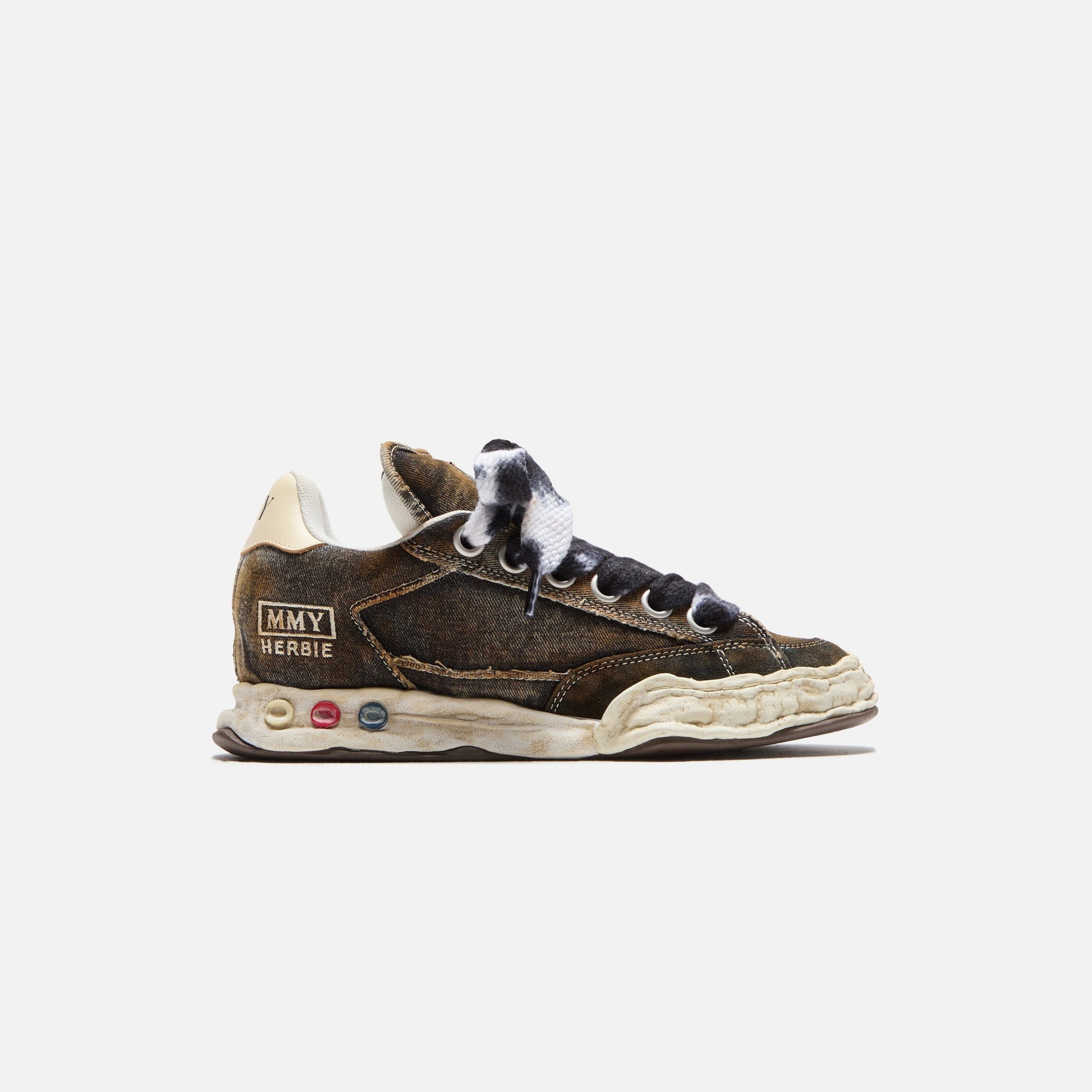 Men Kith Mihara Yasuhiro Herbie Original Sole Puffer Canvas Low-Top Sneaker - B