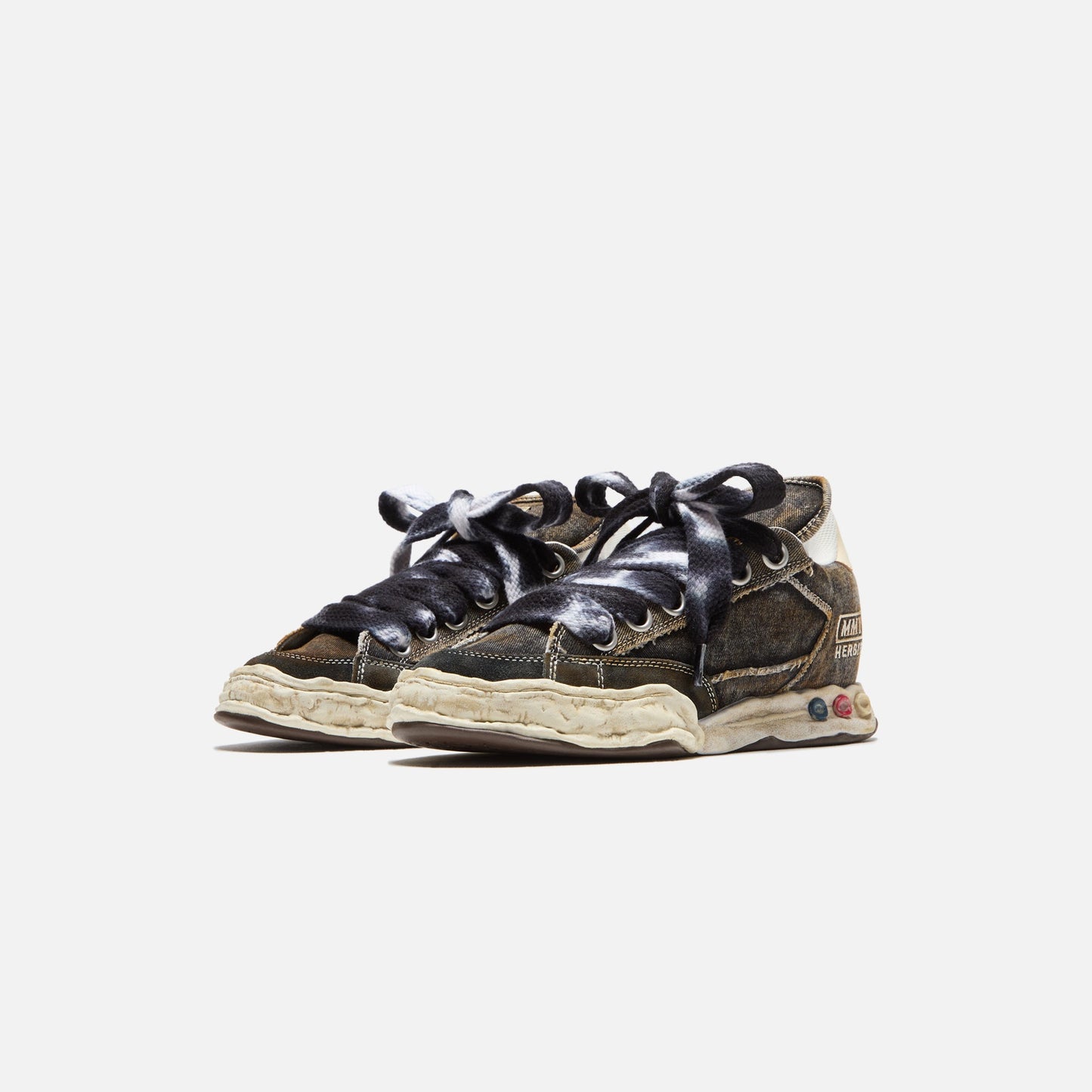 Men Kith Mihara Yasuhiro Herbie Original Sole Puffer Canvas Low-Top Sneaker - B