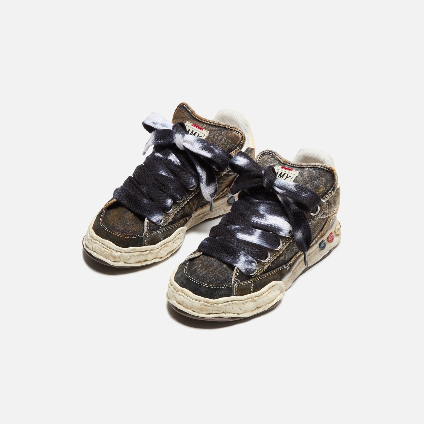 Men Kith Mihara Yasuhiro Herbie Original Sole Puffer Canvas Low-Top Sneaker - B