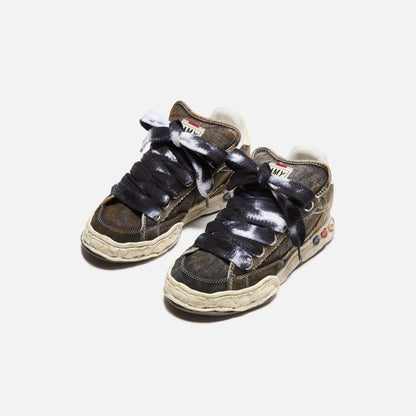 Men Kith Mihara Yasuhiro Herbie Original Sole Puffer Canvas Low-Top Sneaker - B