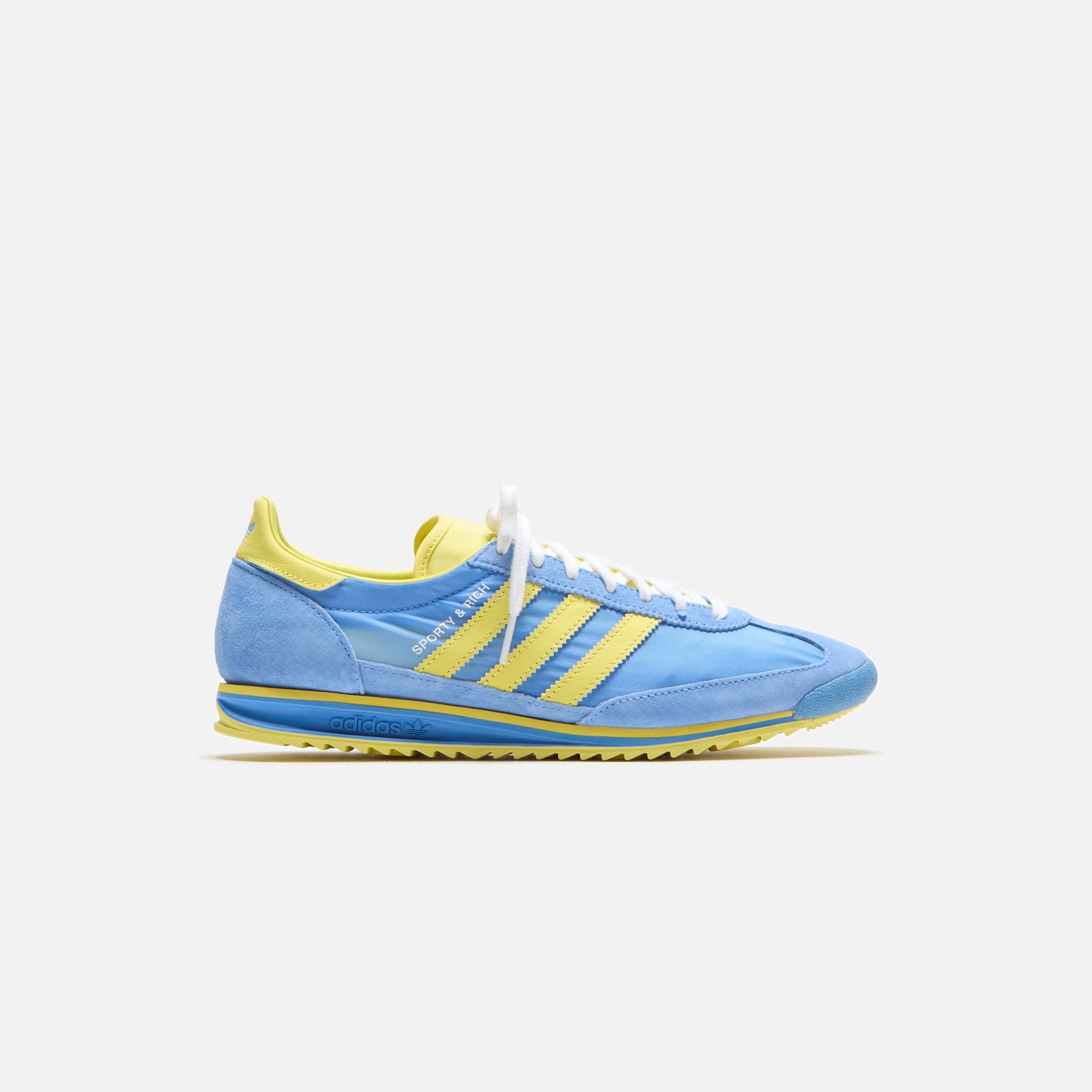 Women Kith adidas x Sporty & Rich WMNS SL 72 - Real Blue / Light Yellow / Cloud W