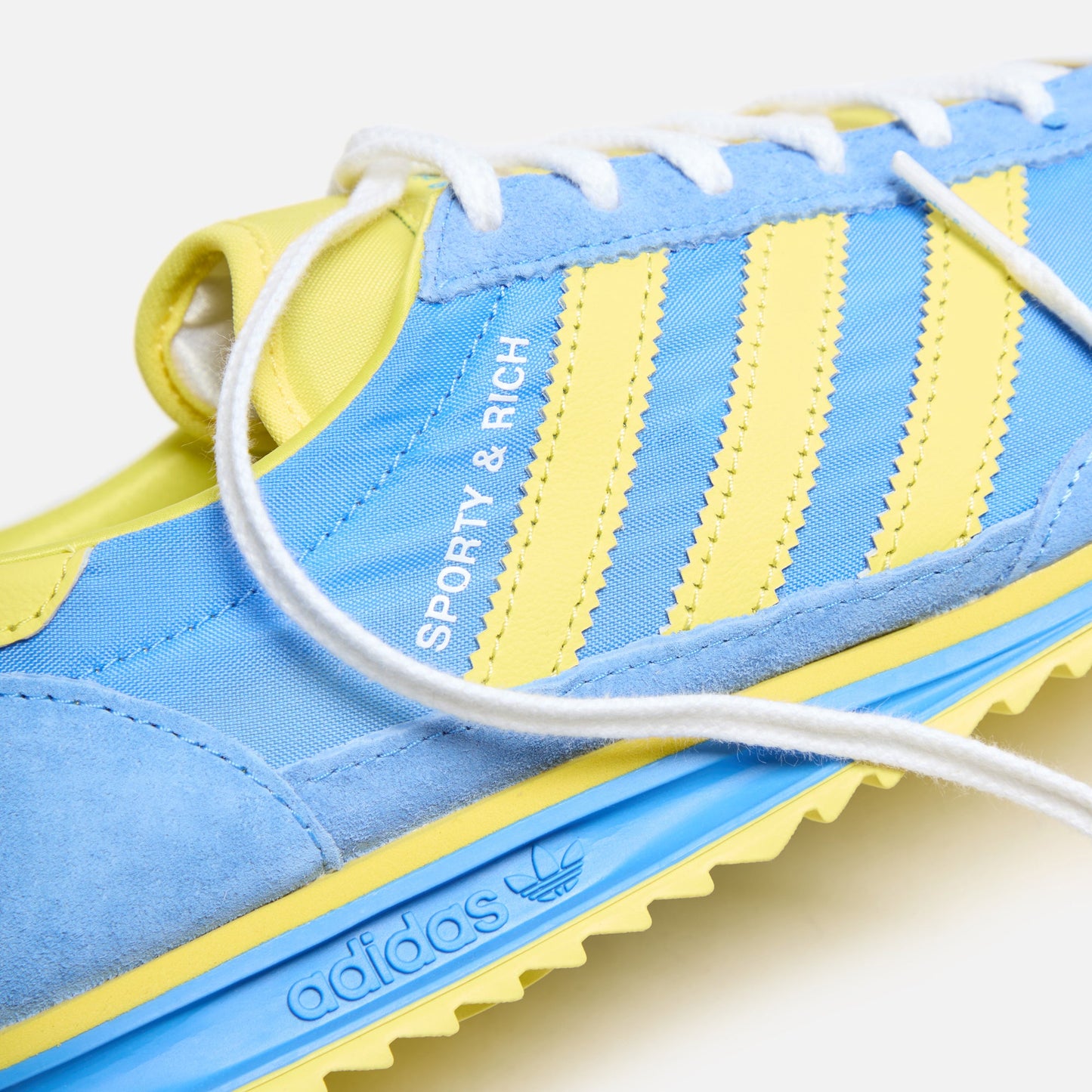 Women Kith adidas x Sporty & Rich WMNS SL 72 - Real Blue / Light Yellow / Cloud W