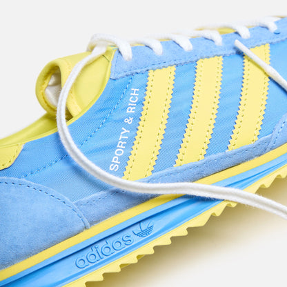 Women Kith adidas x Sporty & Rich WMNS SL 72 - Real Blue / Light Yellow / Cloud W