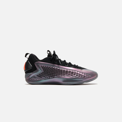Men Kith adidas AE 1 Low - Iron Metallic / Core Black / Solar Orange