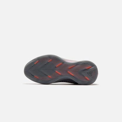 Men Kith adidas AE 1 Low - Iron Metallic / Core Black / Solar Orange