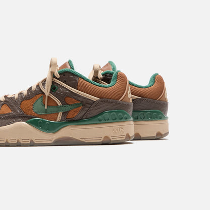 Men Kith Nike x Nigo Air Force 3 Low - Baroque Brown / Fire / Hemp / Pecan
