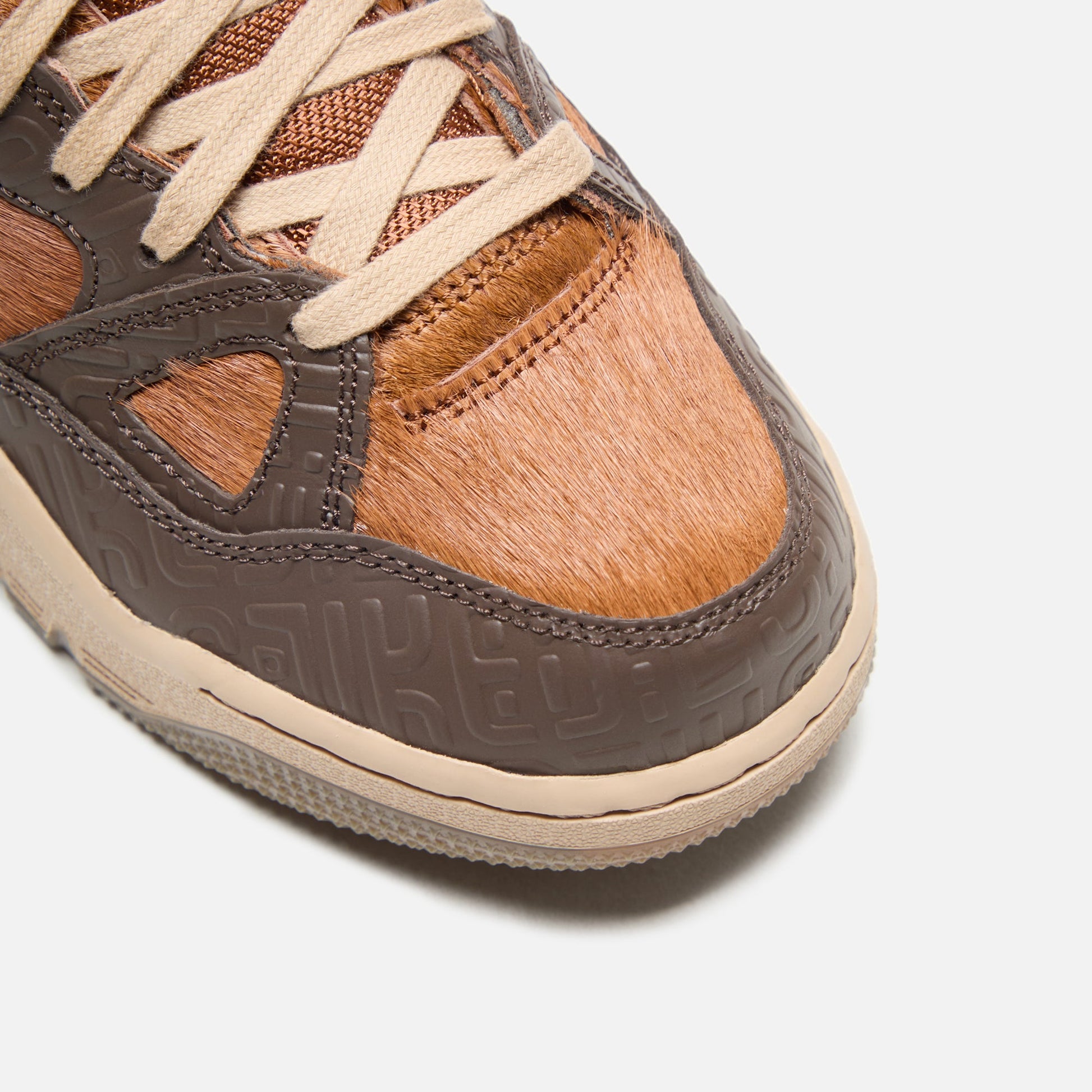 Men Kith Nike x Nigo Air Force 3 Low - Baroque Brown / Fire / Hemp / Pecan