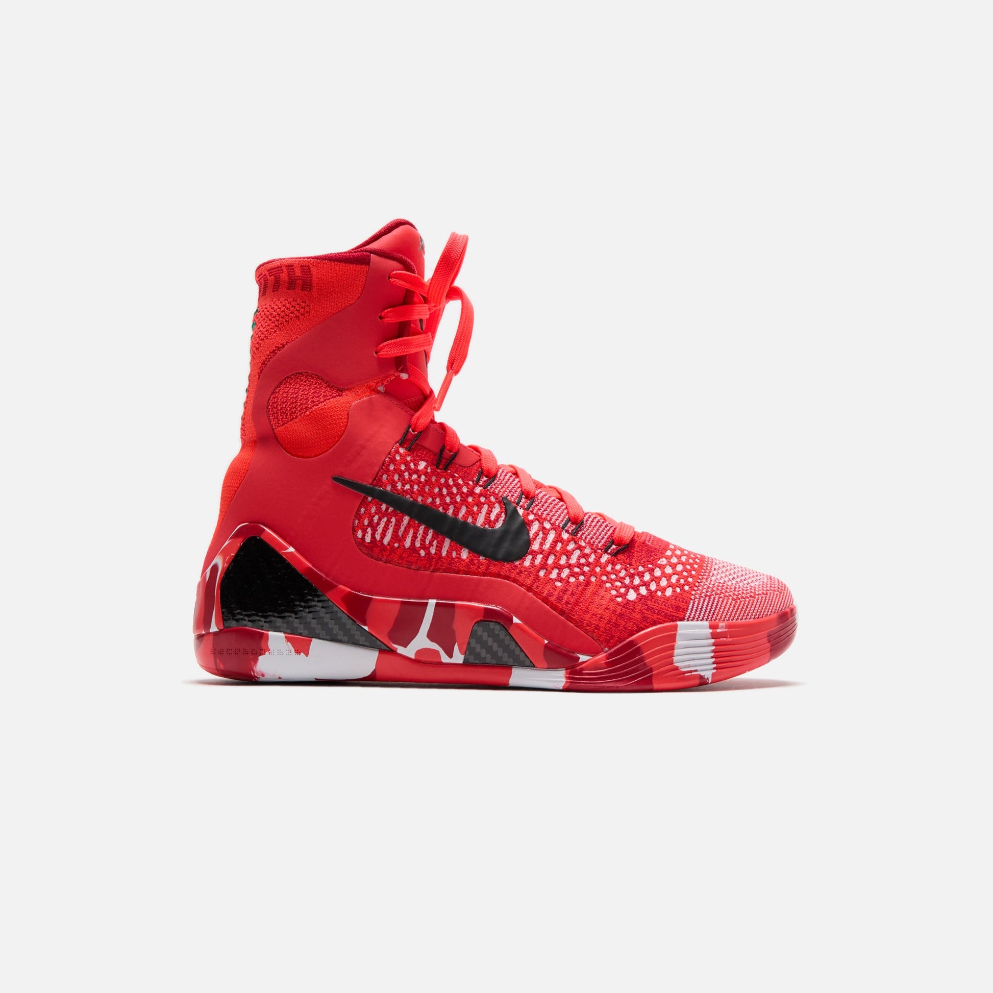 Men Kith Nike Kobe 9 Elite Protro - Bright Crimson / Black-White