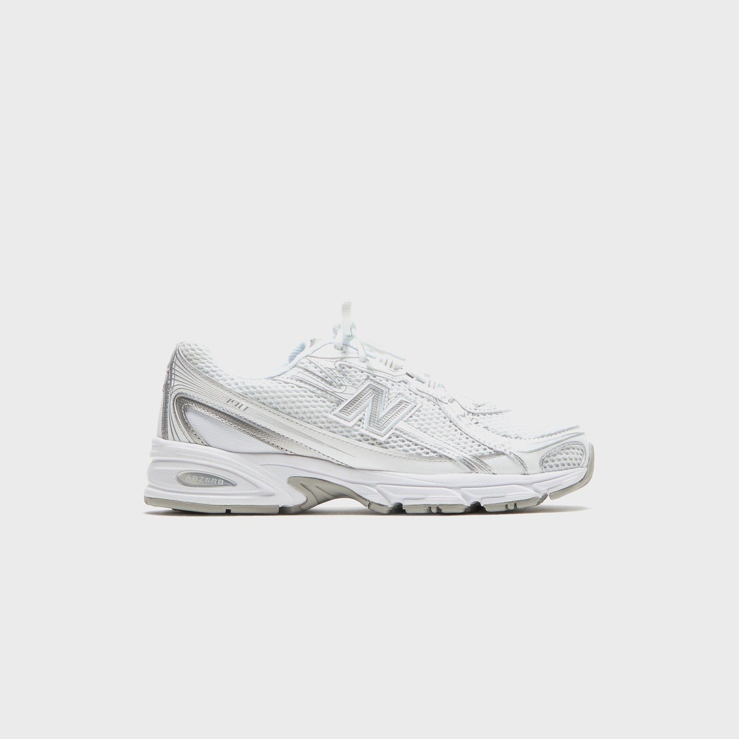 Men Kith New Balance 740 - Silver / White