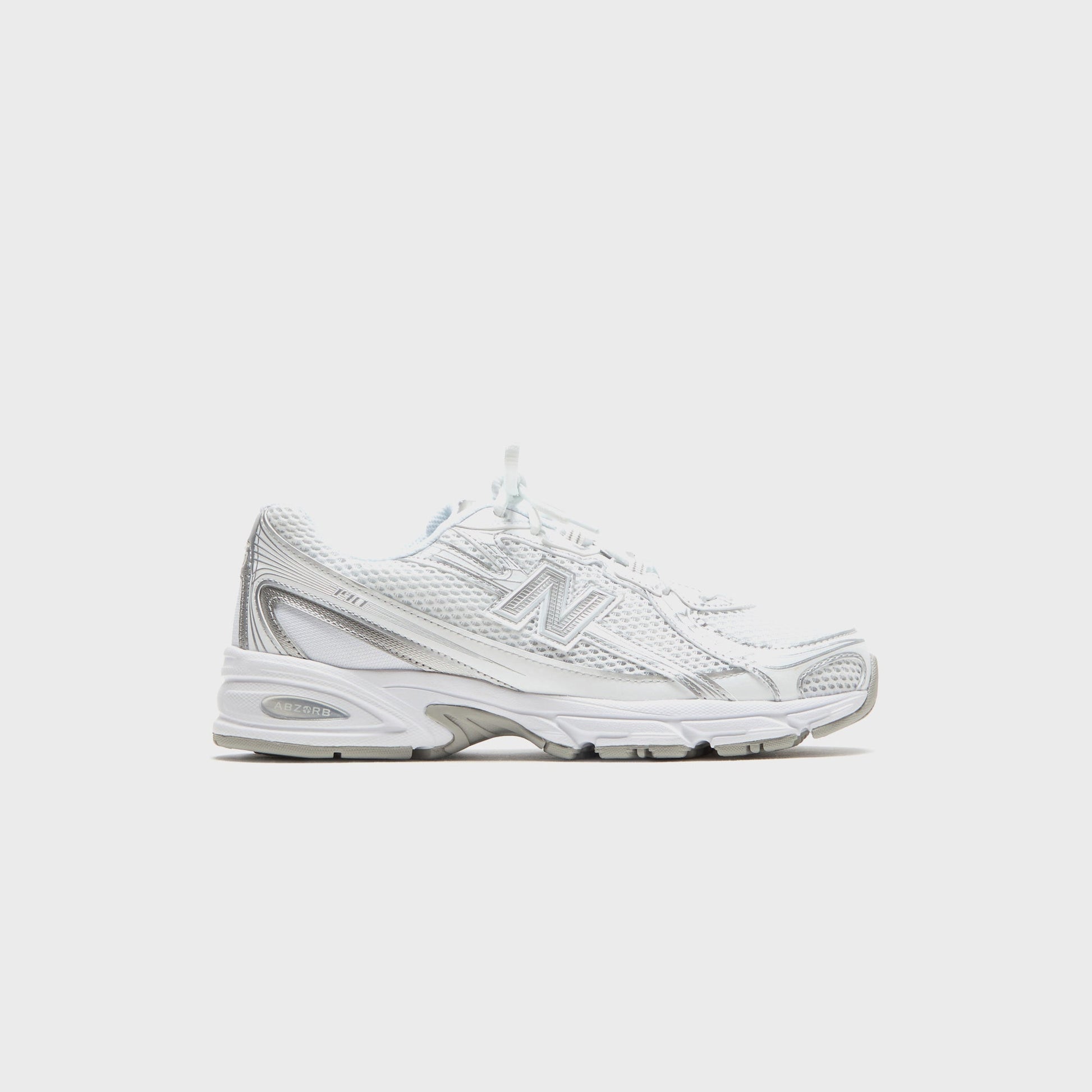 Men Kith New Balance 740 - Silver / White