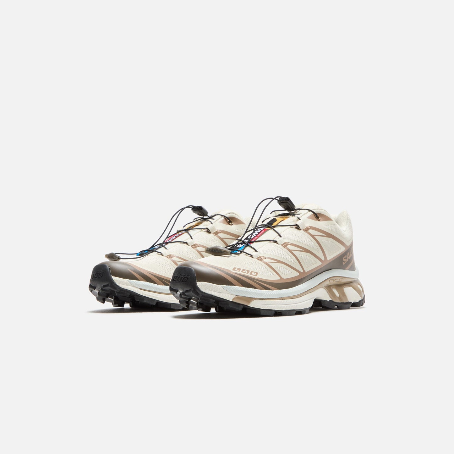 Men Kith Salomon XT-6 - Almond Milk / Portabella / Ice Flow