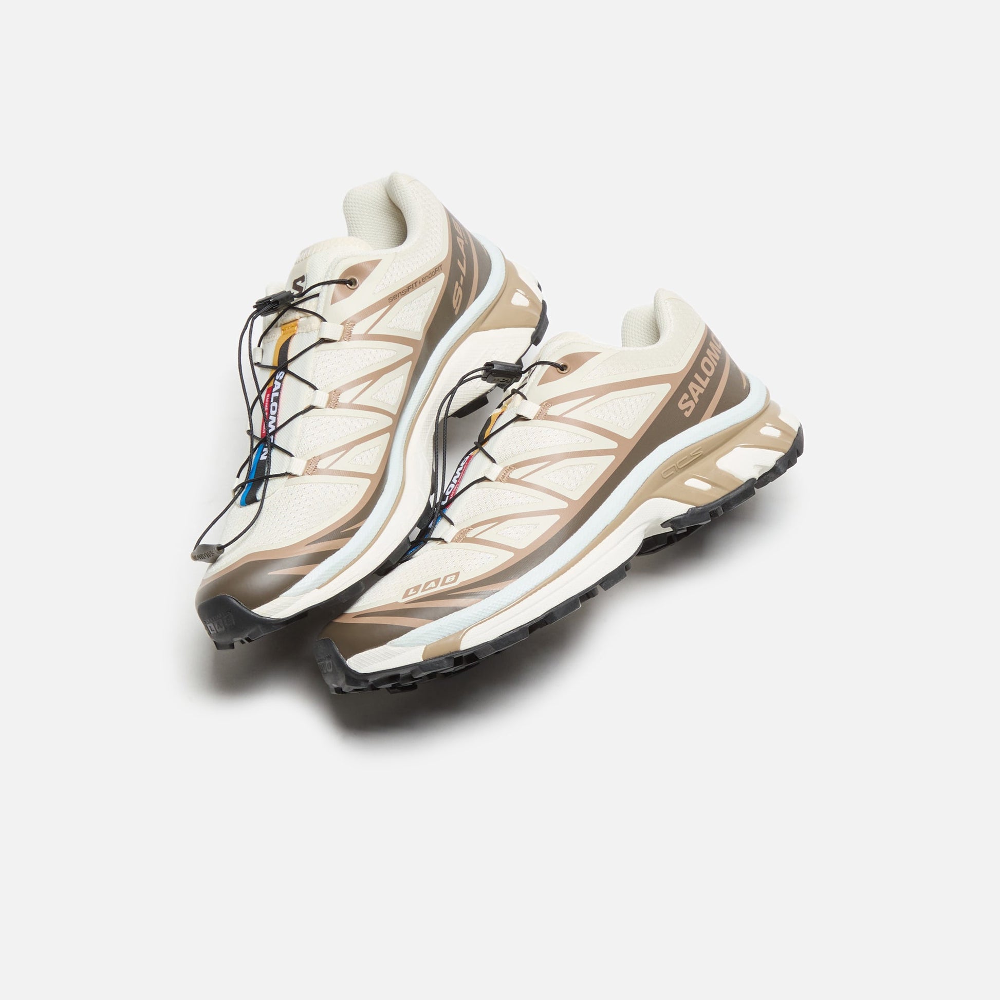Men Kith Salomon XT-6 - Almond Milk / Portabella / Ice Flow