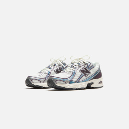 Men Kith New Balance 740 - Plum Brown / Sea Stone