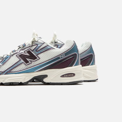 Men Kith New Balance 740 - Plum Brown / Sea Stone
