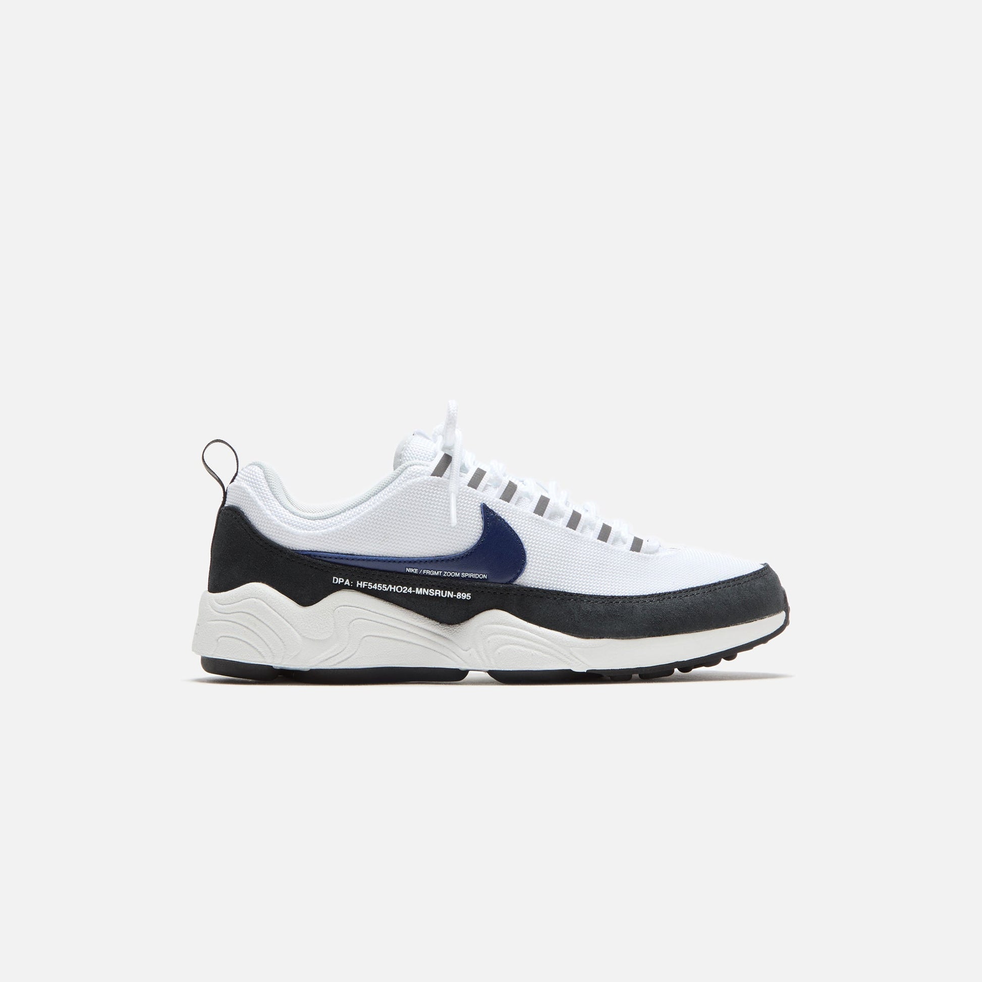 Men Kith Nike x Fragment Air Zoom Spiridon - White / Blue Void / Black