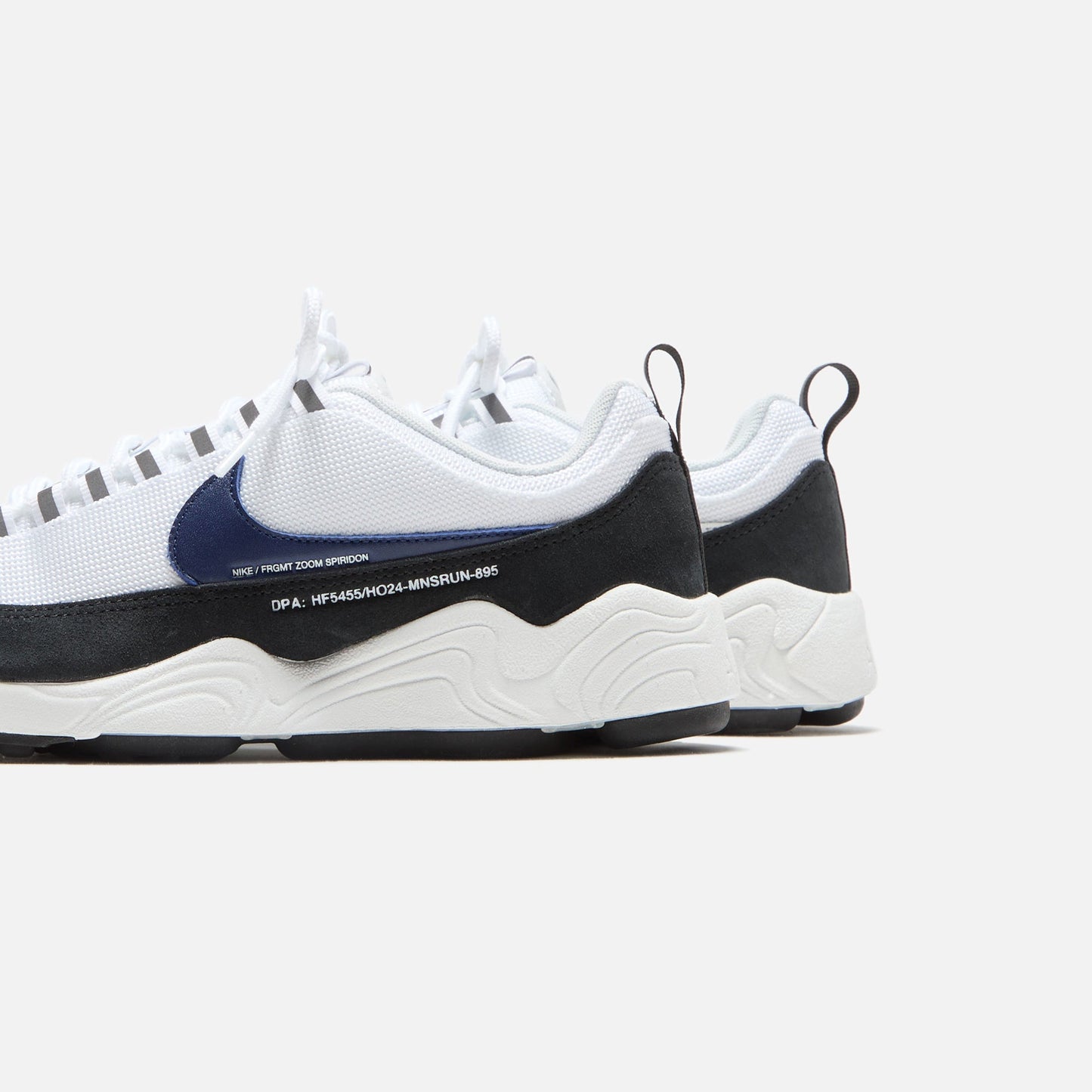 Men Kith Nike x Fragment Air Zoom Spiridon - White / Blue Void / Black