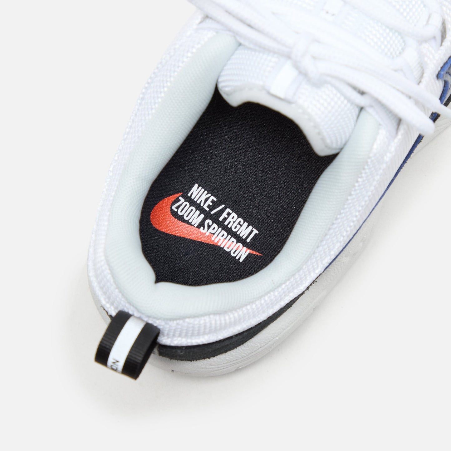 Men Kith Nike x Fragment Air Zoom Spiridon - White / Blue Void / Black