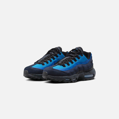 Men Kith Nike x Stash Air Max 95 - Obsidian / Black / Harbor Blue
