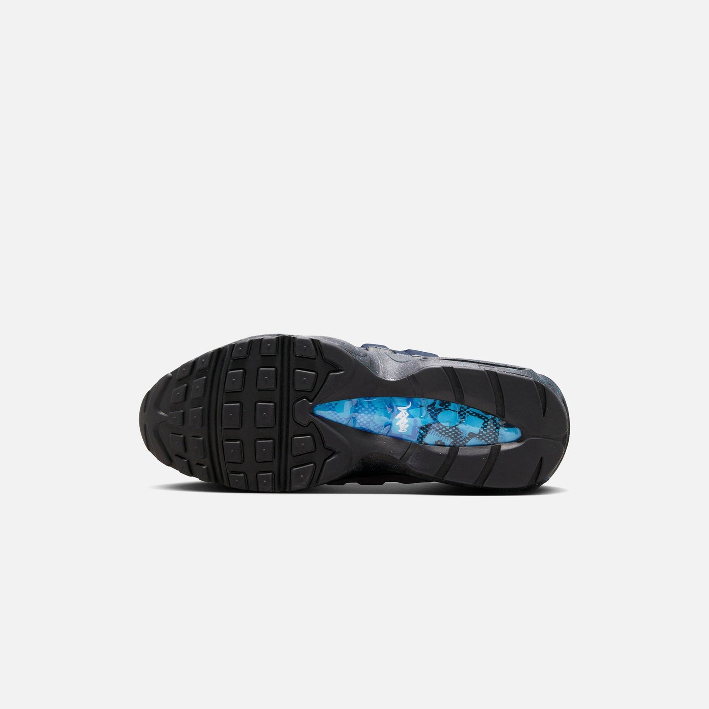 Men Kith Nike x Stash Air Max 95 - Obsidian / Black / Harbor Blue