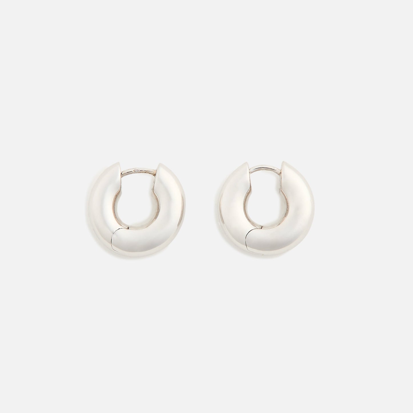 Men Kith Tom Wood Chunky Hoops Small 925 Sterling - Silver