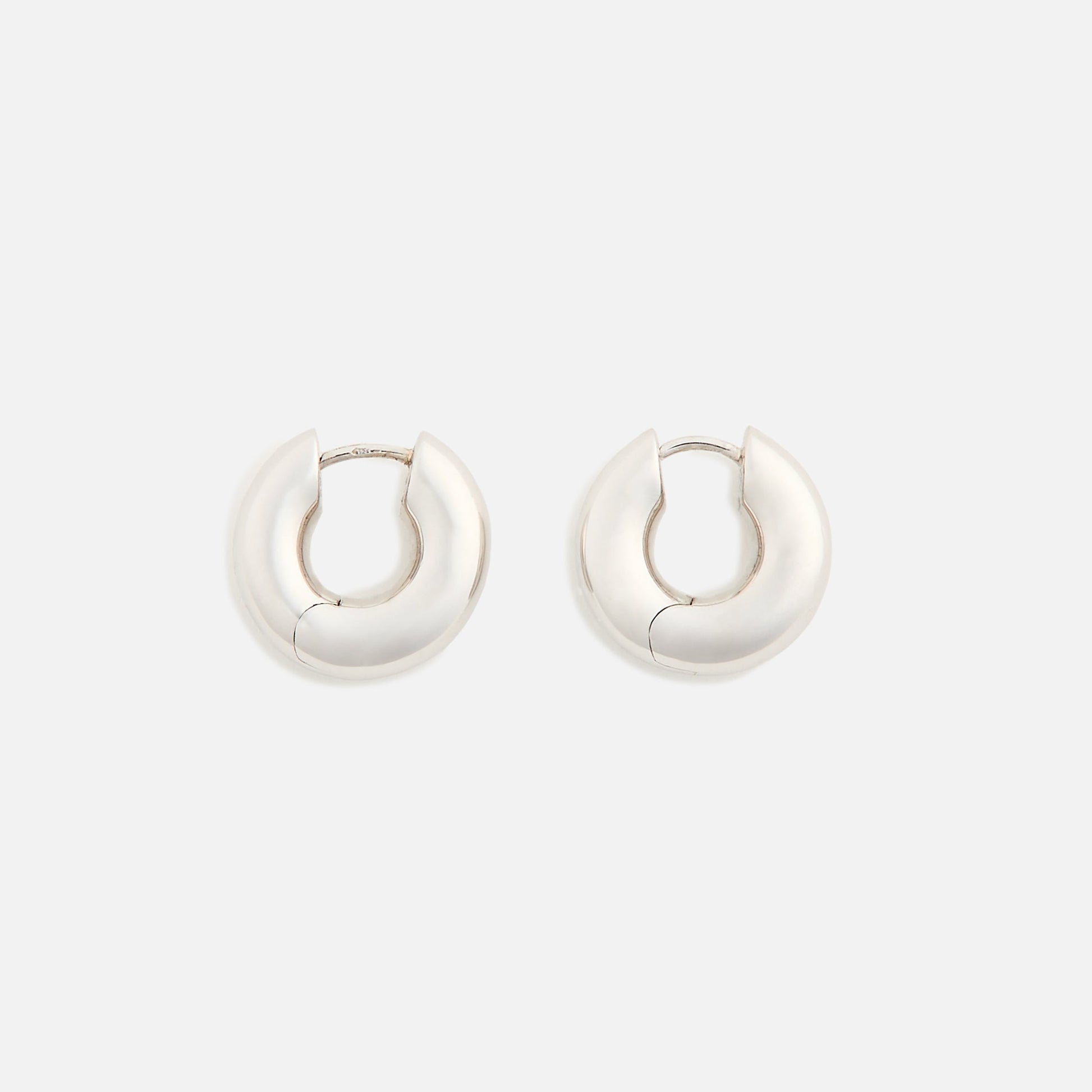 Men Kith Tom Wood Chunky Hoops Small 925 Sterling - Silver
