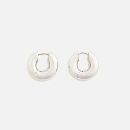 Men Kith Tom Wood Chunky Hoops Small 925 Sterling - Silver