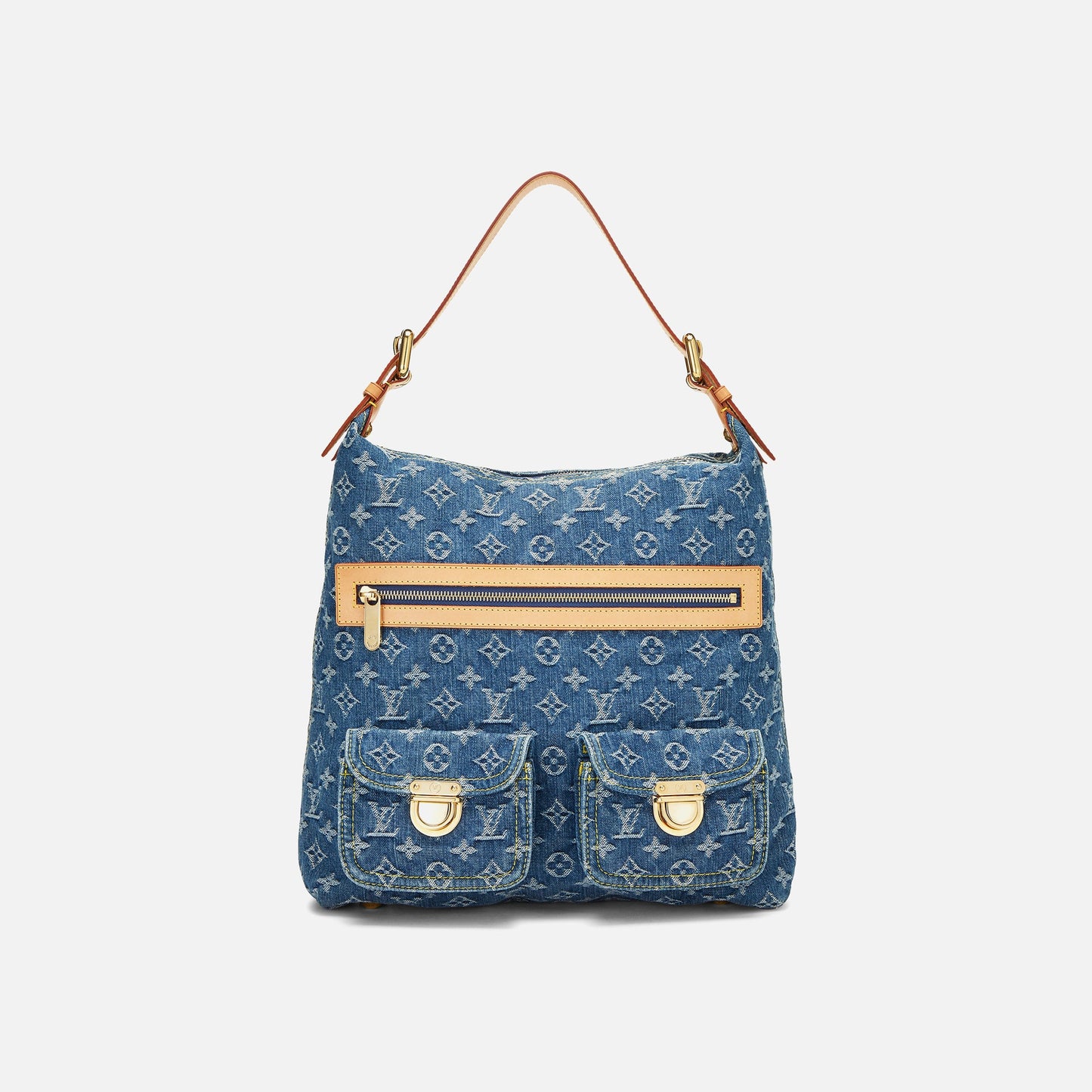 Women Kith WGACA Louis Vuitton Baggy GM - Blue Denim