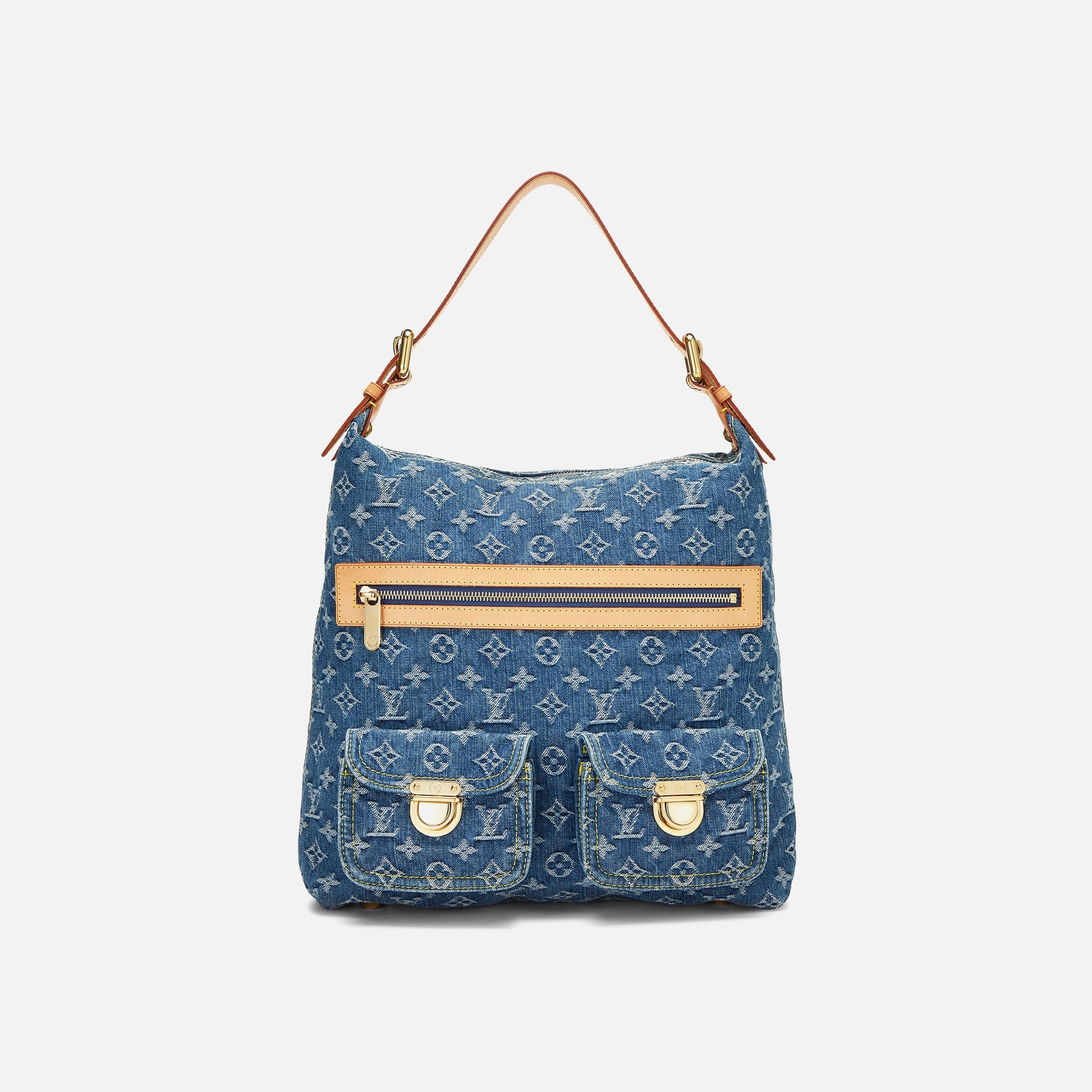 Women Kith WGACA Louis Vuitton Baggy GM - Blue Denim