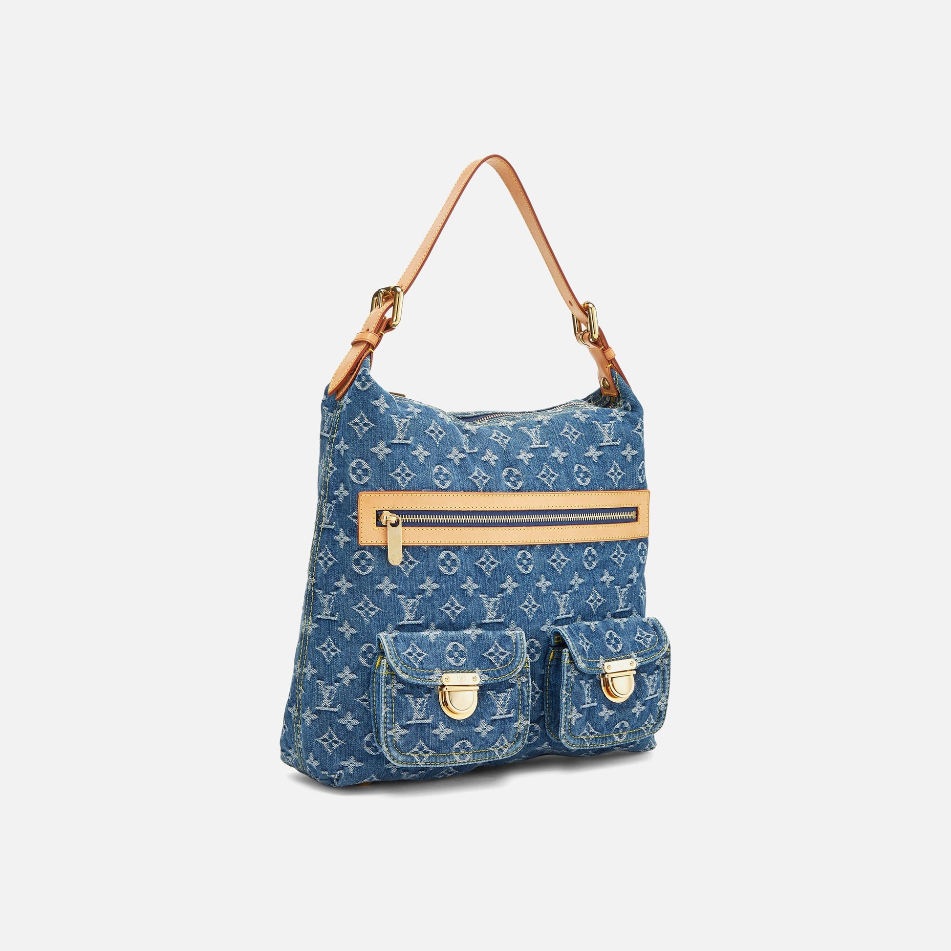 Women Kith WGACA Louis Vuitton Baggy GM - Blue Denim
