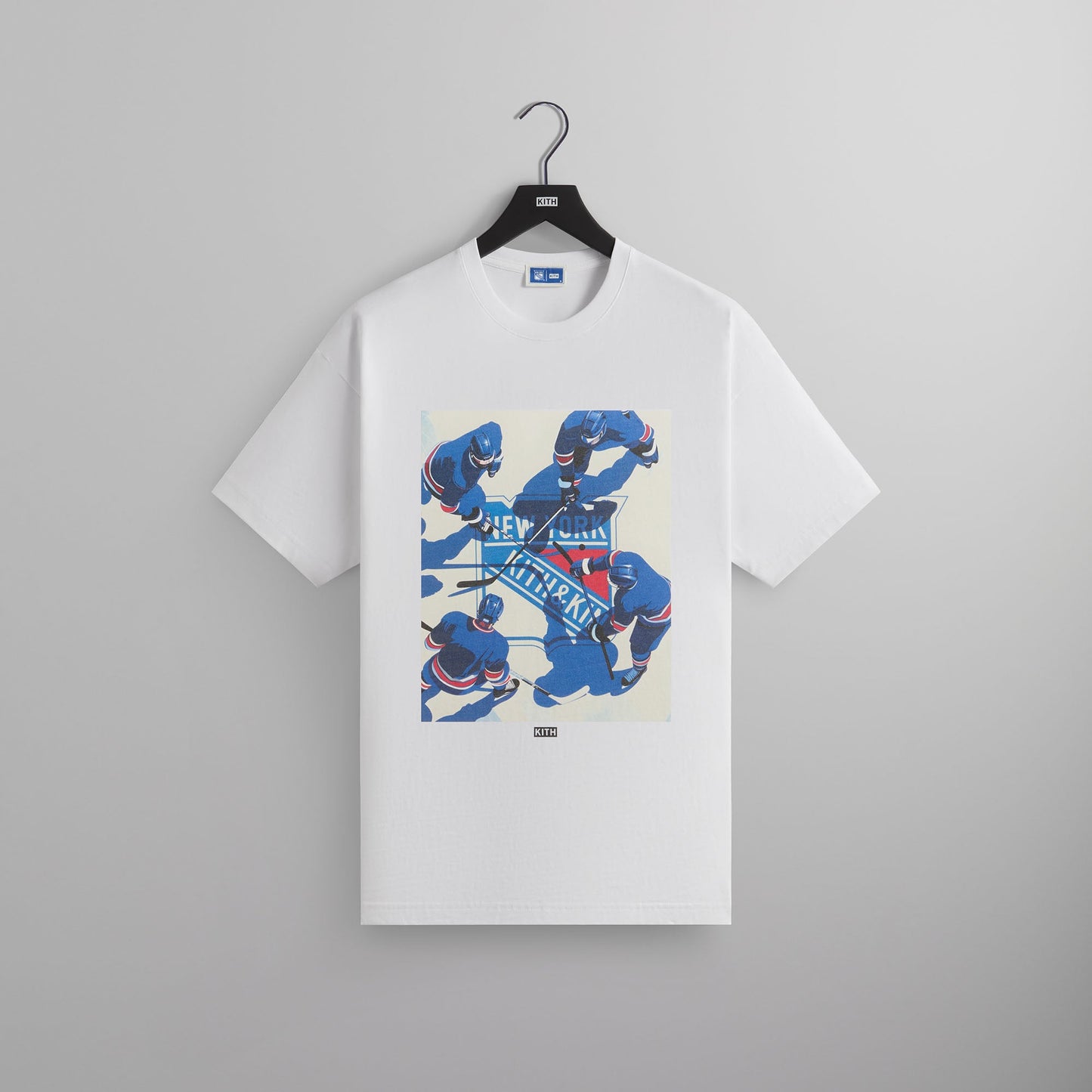 Men Kith Kith for the New York Rangers on Ice Vintage Tee - White