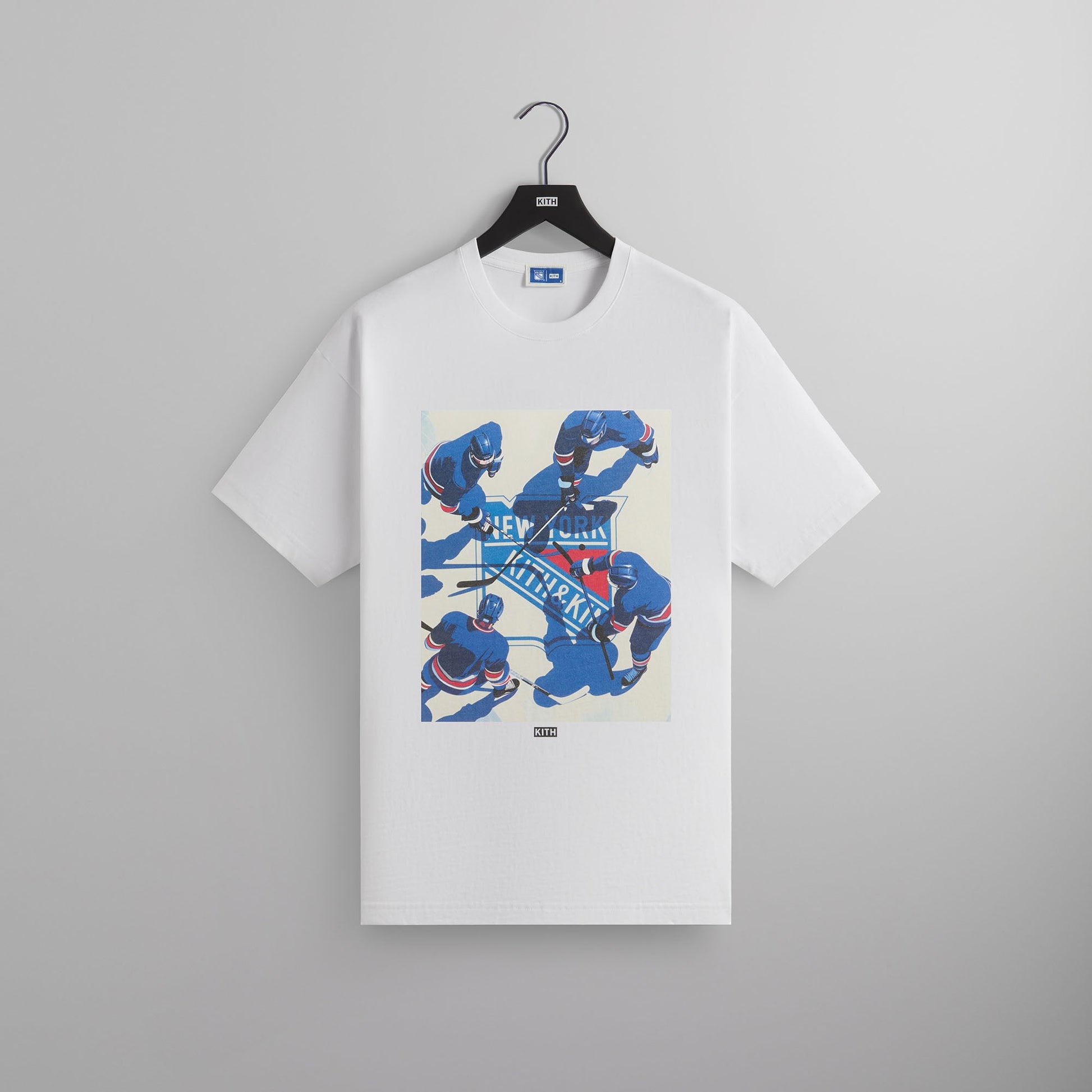 Men Kith Kith for the New York Rangers on Ice Vintage Tee - White