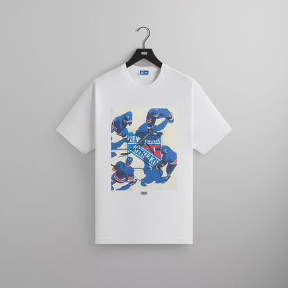 Men Kith Kith for the New York Rangers on Ice Vintage Tee - White