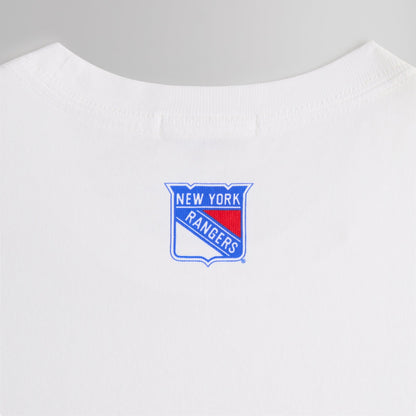 Kids|Men Kith Kith for the New York Rangers Hat Trick Vintage Tee - White