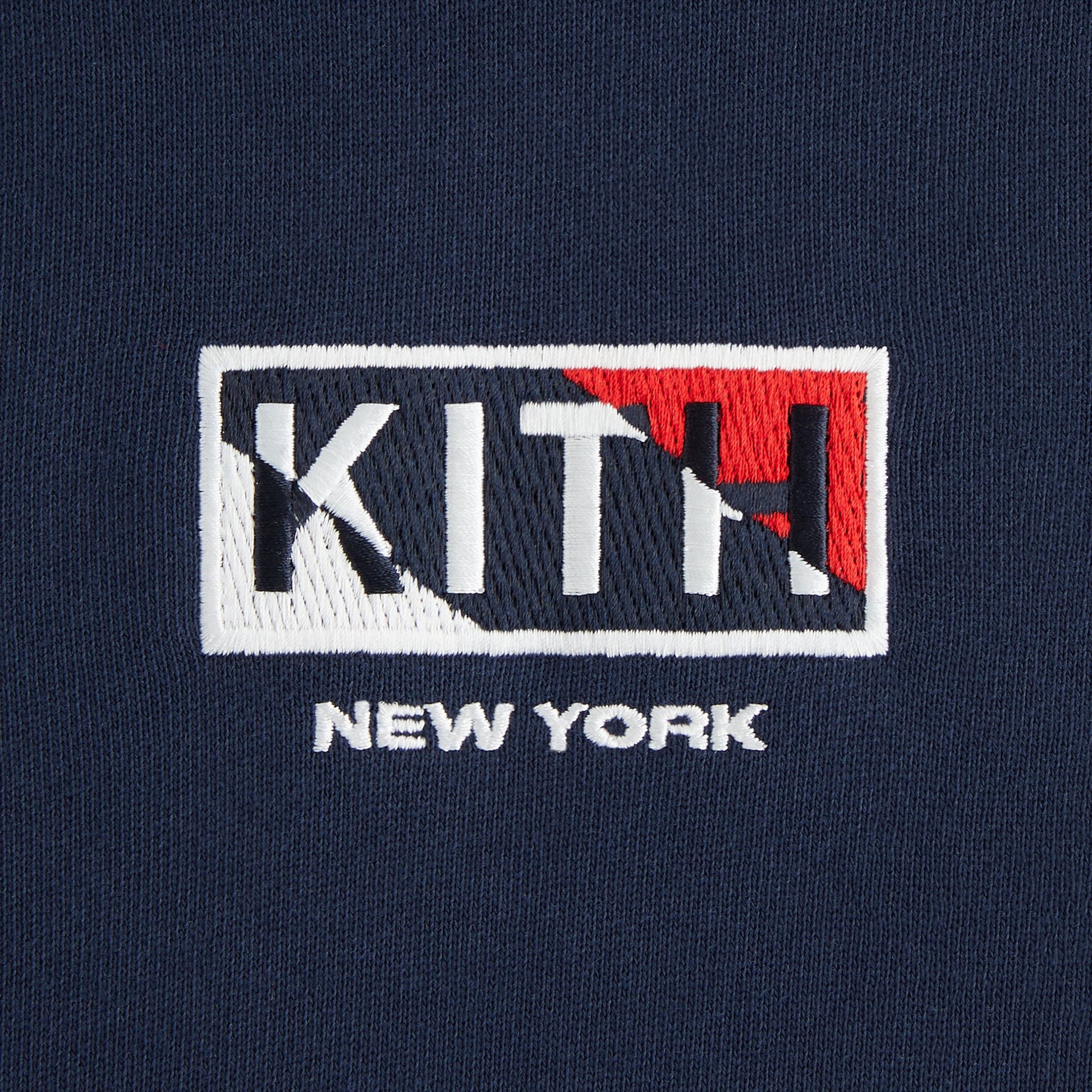 Kids Kith Kith Kids for the New York Rangers New York Nelson Hoodie - Nocturnal