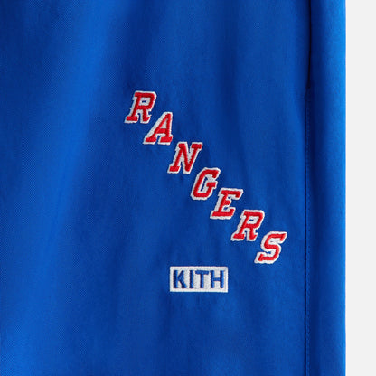 Kids Kith Kith Kids for the New York Rangers Nylon Track Pant - Cyclone