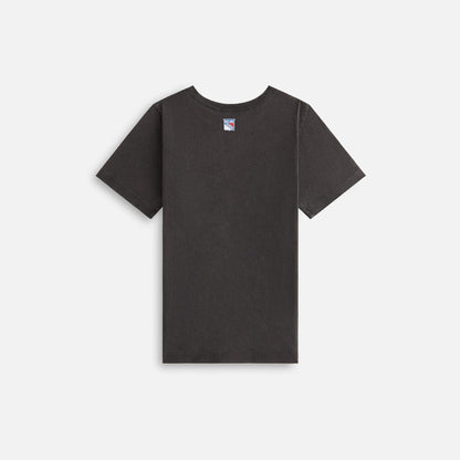 Kids Kith Kith Kids for the New York Rangers On Ice Vintage Tee - Black