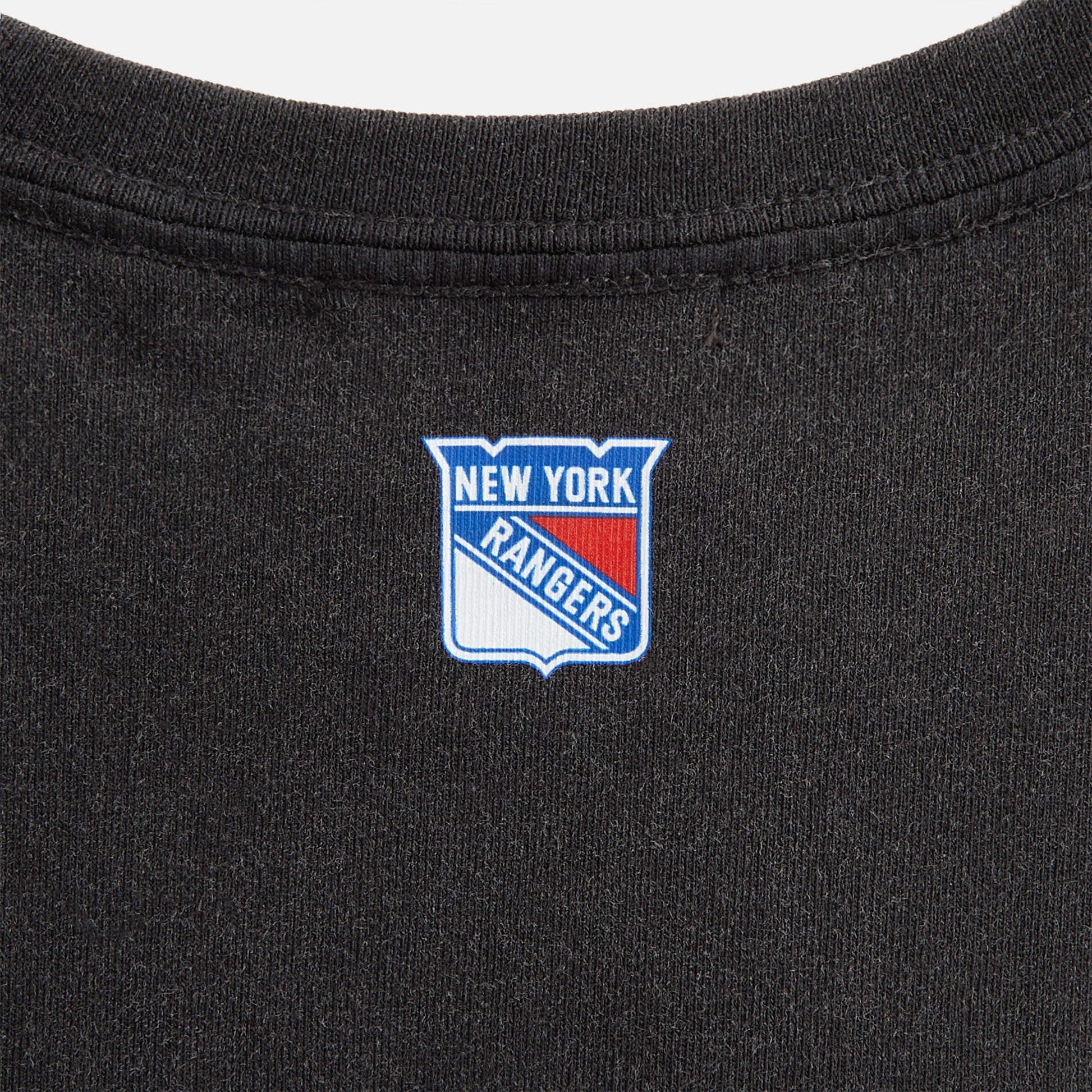 Kids Kith Kith Kids for the New York Rangers On Ice Vintage Tee - Black
