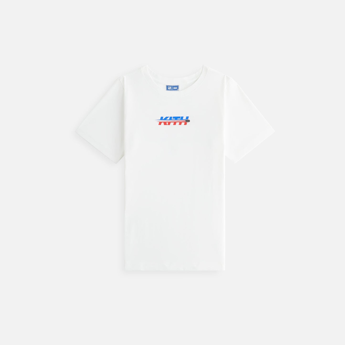 Kids Kith Kith Kids for the New York Rangers Hat Trick Rink Tee - White
