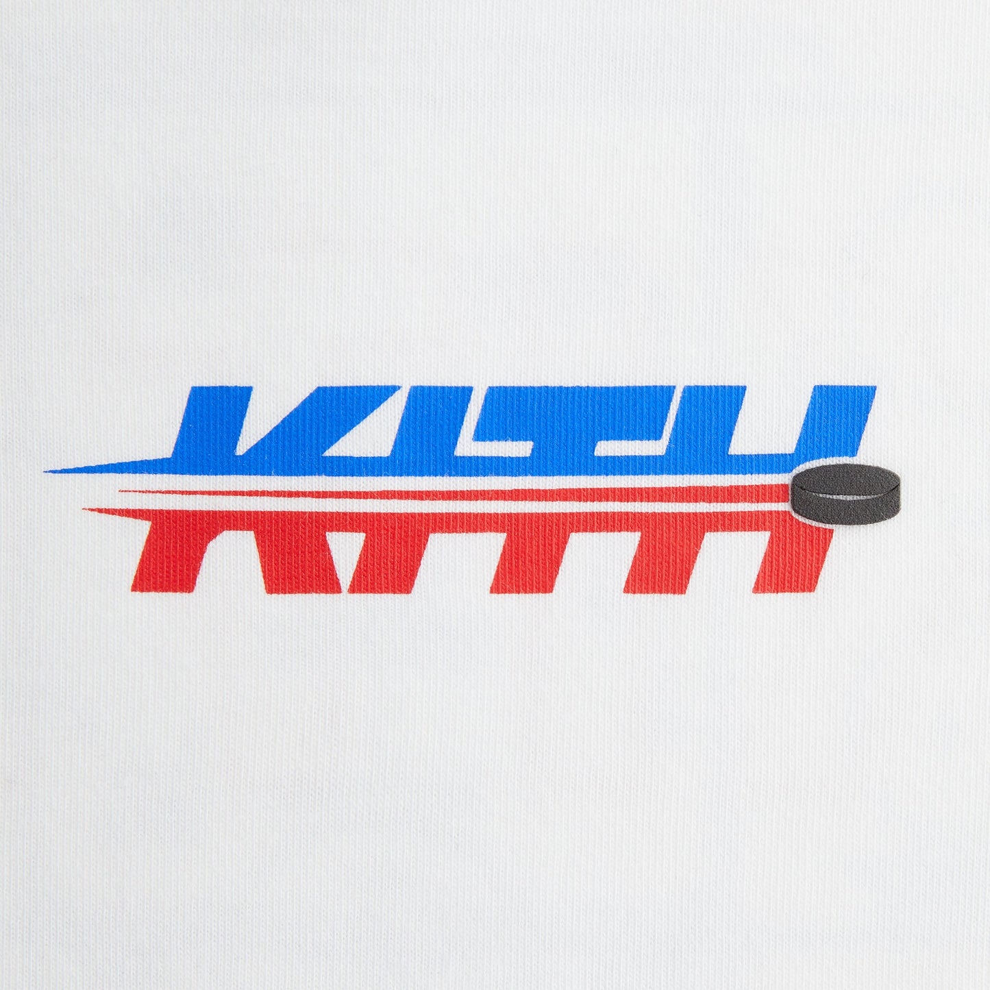 Kids Kith Kith Kids for the New York Rangers Hat Trick Rink Tee - White