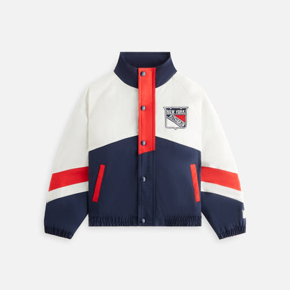Kids Kith Kith Kids for the New York Rangers Nylon Padded Jacket - Nocturnal