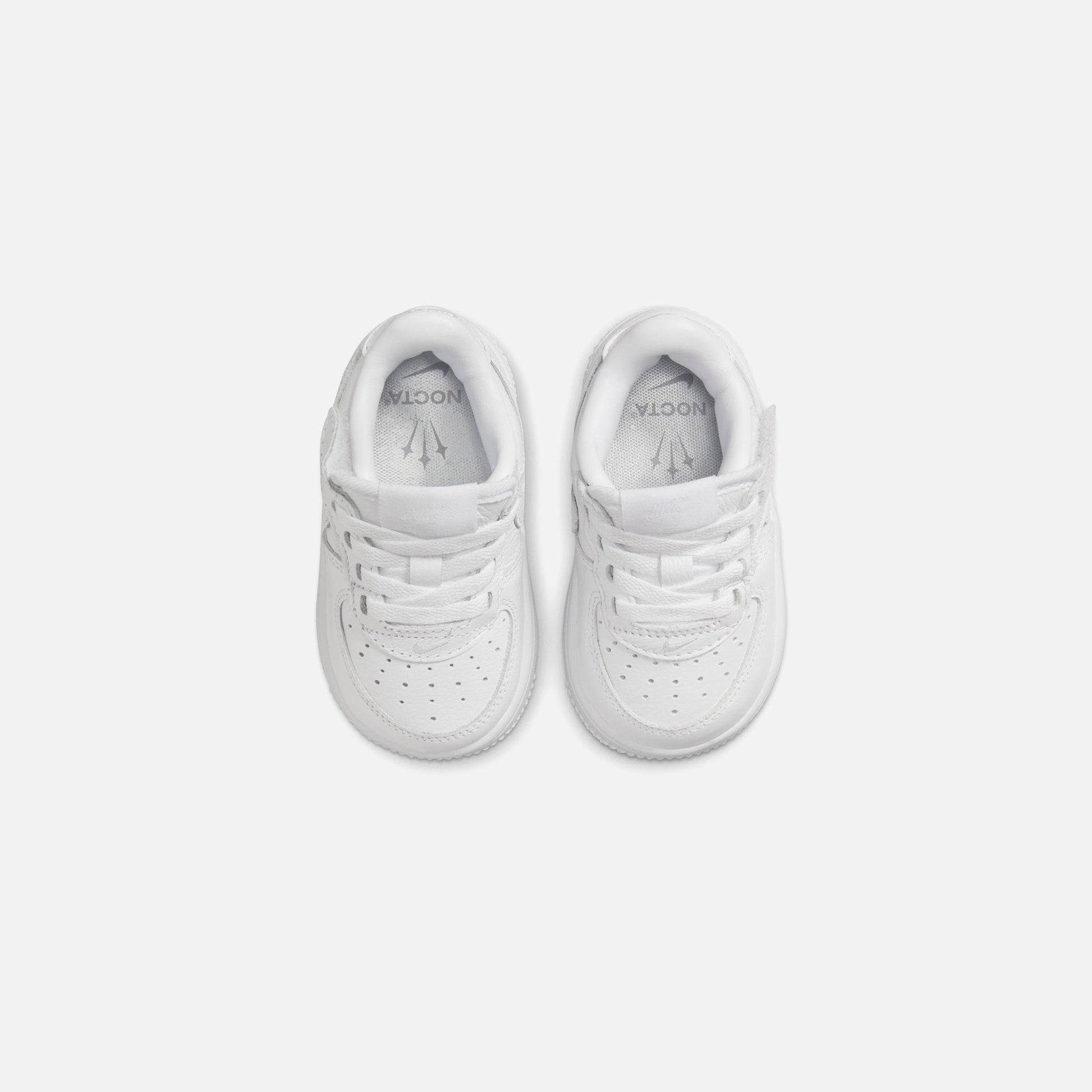 Kids Kith Nike x NOCTA TD Air Force 1 Low - White / White / White